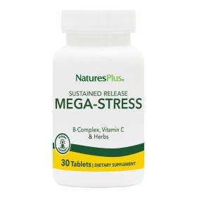 Natures Plus Mega Stress Complex, 30 Ταμπλέτες