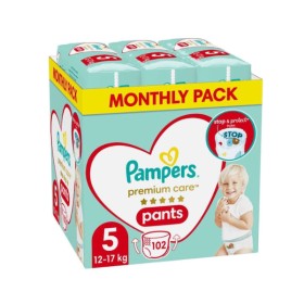 Pampers Premium Care No.5 Monthly Pack (12-17kg) Βρεφικές Πάνες Βρα...