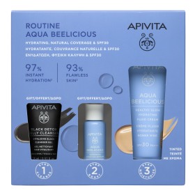 Apivita Promo Aqua Beelicious Hydrating Fluid Cream Tinted SPF30 Εν...