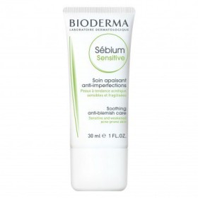 Bioderma Sebium Sensitive Soothing Anti-Blemish Care 30ml