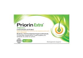 Priorin Extra Συμπλήρωμα Διατροφής Για Τα Μαλλιά, 30 Κάψουλες