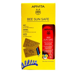 Apivita Bee Sun Safe Hydra Sun Kids Lotion SPF50 200ml + Δώρο 2 Παζλ & Ξυλομπογιές, 1 Σετ
