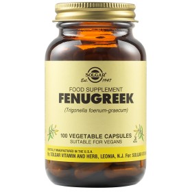 Solgar Fenugreek, 100 Φυτικές Κάψουλες