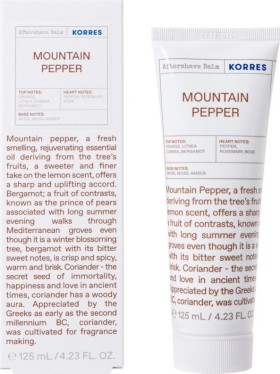 Korres Mountain Pepper Aftershave Γαλάκτωμα Για Μετά Το Ξύρισμα, 125ml