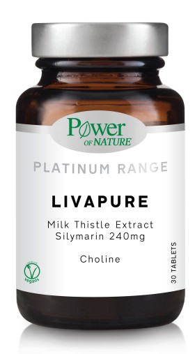 Power Health Platinum Range Livapure Για Την Προστασία Του Ήπατος, 30 Ταμπλέτες