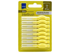 Intermed Ergonomic Mini Μεσοδόντια Βουρτσάκια με Λαβή Size 4 σε Κίτ...