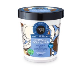 Natura Siberica Organic Shop Body Desserts Coconut Bite Απολεπιστικό Σώματος Ανανέωσης, 450 ml