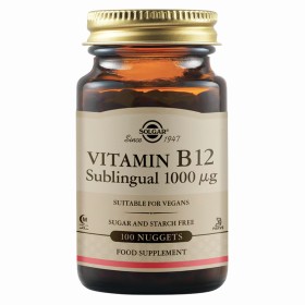 Solgar Vitamin B12 1000μg Συμπλήρωμα Διατροφής με Βιταμίνη 12, 100 ...