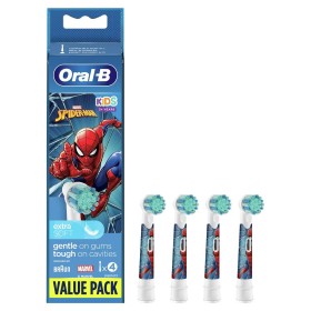Oral-B Kids Spiderman Value Pack Extra Soft Electric Toothbrush Rep...