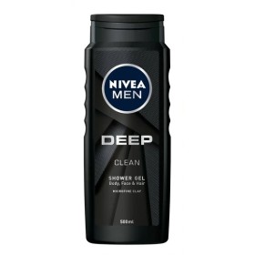 Nivea Men Deep Clean Shower Gel Ανδρικό Αφρόλουτρο, 500ml