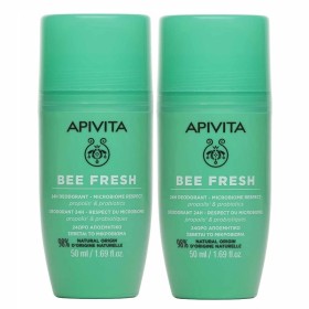 Apivita Deodorant Bee Fresh 1+1 Αποσμητικά Roll-On, 2x50ml
