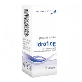 Alfa Intes Idroflog Οφθαλμικές Σταγόνες για Ξηροφθαλμία, 10ml