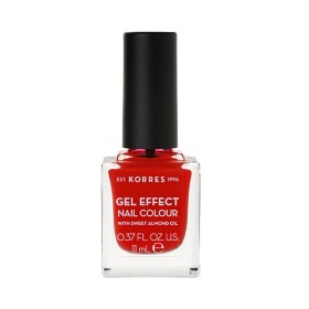 Korres Βερνίκι Νυχιών Gel Effect Nail Colour (No.48) Coral Red, 11ml