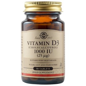 Solgar Vitamin D3 1000IU, 90 Ταμπλέτες