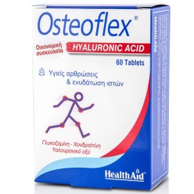 Health Aid Osteoflex Hyaluronic Συμπλήρωμα Διατροφής με Υαλουρονικό Οξύ για Οστεοαρθρίτιδα, 60 Ταμπλέτες