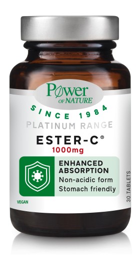Power Health Platinum Ester-C 1000mg, 30 Ταμπλέτες