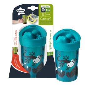 Tommee Tippee Explora No Knock Cup Lid Blue Κύπελλο που δεν Πέφτει ...