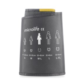 Microlife Soft Wide Range Cuff Περιχειρίδα Πιεσόμετρου Ενηλίκων M-L...