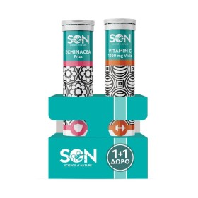 Science of Nature Promo Echinacea 20 Aναβράζοντα Δισκία &  Δώρο Vit...