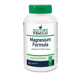 Doctors Formulas Magnesium Formula Συμπλήρωμα Διατροφής Μαγνησίου, 60 Κάψουλες