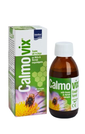 Intermed Calmovix Σιρόπι για το Βήχα με Μέλι & Φυτικά Εκχυλίσματα, 125ml