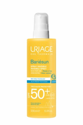 Uriage Bariesun Αντηλιακό Spray Σώματος Χωρίς Άρωμα SPF50, 200ml