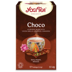 Yogi Tea Choco Αφέψημα για Τόνωση και Ενέργεια, 17x2.2g