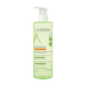 A-Derma Exomega Control Μαλακτικό Τζελ Καθαρισμού 2 σε 1 κατά του Αισθήματος Κνησμού, 500ml