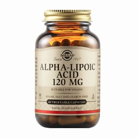 Solgar Alpha-Lipoic Acid 120mg Συμπλήρωμα Διατροφής Άλφα Λιποϊκου Ο...