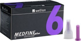 Wellion Medfine Plus Βελόνες Ινσουλίνης 6mm, 100 Τεμάχια
