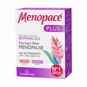 Vitabiotics Menopace Plus Για την Εμμηνόπαση, 56 Ταμπλέτες