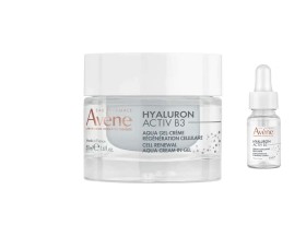 Avene Promo Hyaluron Activ B3 Λεπτόρρευστη Κρέμα Κυτταρικής Αναγέννησης, 50ml + Hyaluron Activ B3 Ορός Προσώπου, 10ml, 1σετ