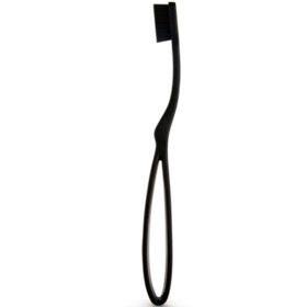 Intermed Professional Ergonomic Toothbrush Medium Οδοντόβουρτσα Μαύρο Χρώμα, 1τμχ