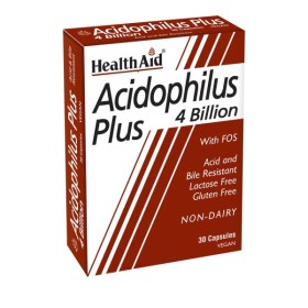 Health Aid Acidophilus Plus Συμπλήρωμα Διατροφής με Προβιοτικά για ...