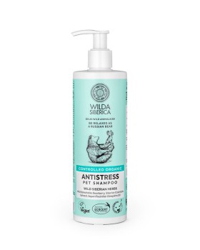 Wilda Siberica pet shampoo Οργανικό Σαμπουάν ζώων Antistress 400 ml