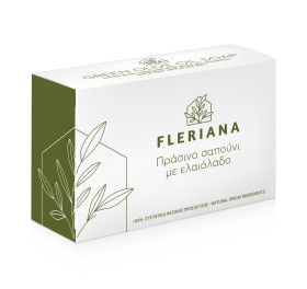 Power Health Fleriana Μπάρα Πράσινο Σαπούνι με Ελαιόλαδο, 100gr