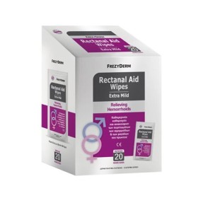 Frezyderm Rectanal Aid Wipes Καθαρισμός & Ανακούφιση των Συμπτωμάτω...