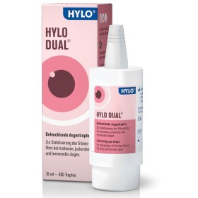 Ursapharm Hylo Dual Λιπαντικές Σταγόνες για Ξηροφθαλμία, 10ml