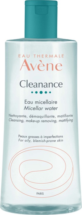 Avene Cleanance Νερό Micellaire Για Λιπαρές Επιδερμίδες 400ml