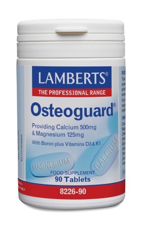 Lamberts Osteoguard Για Την Διατήρηση της Φυσιολογικής Κατάστασης των Οστών, 90 Ταμπλέτες