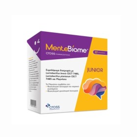 Cross Pharmaceuticals MenteBiome Junior Συμπλήρωμα Διατροφής με Προ...