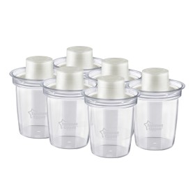 Tommee Tippee Δοχεία Αποθήκευσης Φόρμουλας / Δοσομετρητής Σκόνης Γάλακτος, 6 Τεμάχια