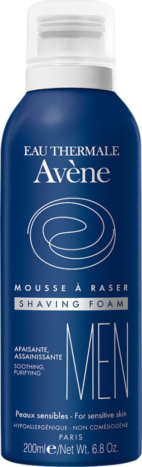 Avene Men Shaving Foam Αφρός Ξυρίσματος 200ml