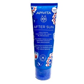 Apivita After Sun Δροσιστική & Καταπραϋντική Κρέμα Gel για Πρόσωπο & Σώμα, 100ml