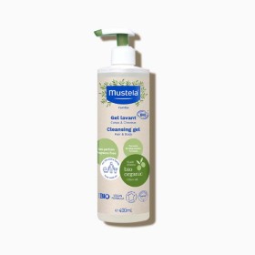 Mustela Bio Cleansing Gel Τζελ Καθαρισμού για Μαλλιά και Σώμα, 400ml