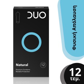 Duo Natural Προφυλακτικά  12 Τεμάχια