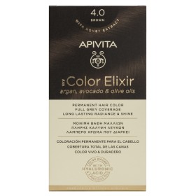 Apivita My Color Elixir  No4.0 Καστανό Κρέμα Βαφή Σε Σωληνάριο 50ml - Ενεργοποιητής Χρώματος 75ml