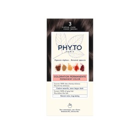 Phyto Phytocolor Μόνιμη Βαφή Μαλλιών 3 Καστανό Σκούρο, 1τμχ