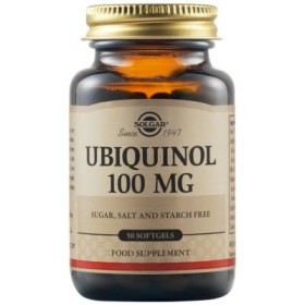 Solgar Ubiquinol 100mg CoQ-10, 50 Μαλακές Κάψουλες