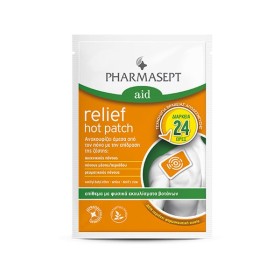 Pharmasept Aid Relief Hot Patch Επίθεμα με Εκχυλίσματα Βοτάνων 9x14cm, 1 Tεμάχιο